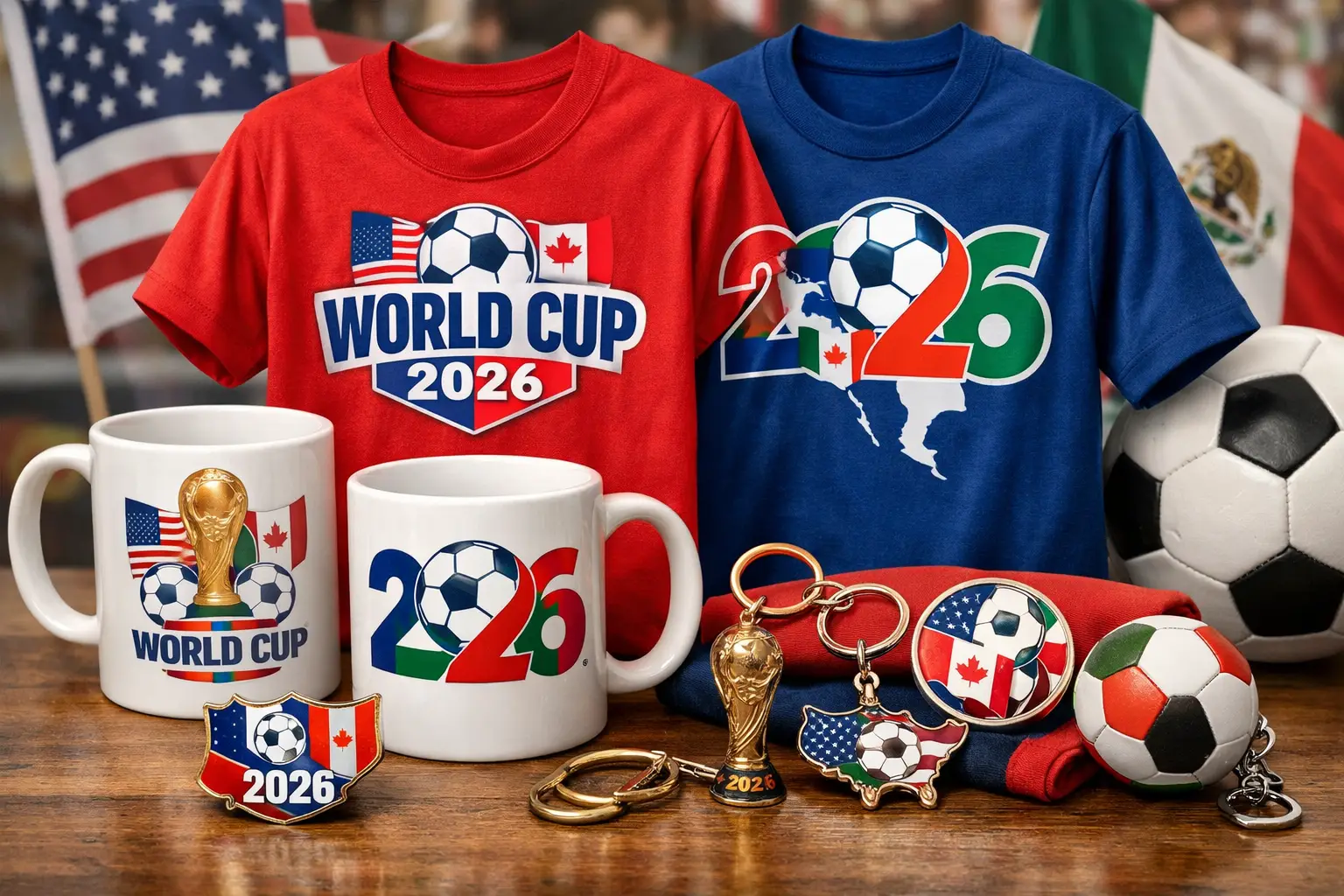 Artículos de merchandising personalizados FIFA26